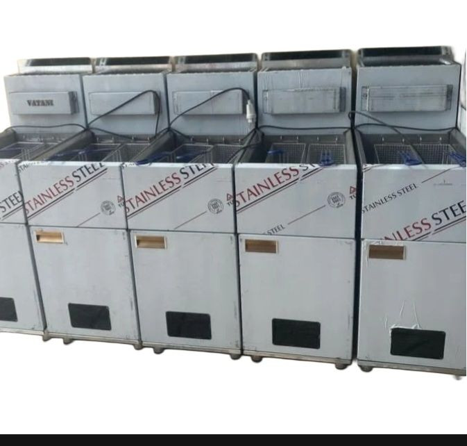 سرخکن طرح دین صنعتی استیل درخشان تجهیزات آشپزخانه صنعتی