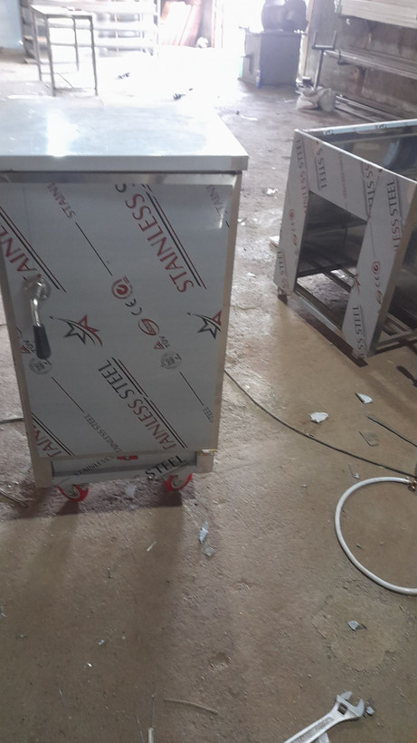 'گرمخانه غذا صنعتی پرسنلی استیل در خشان تجهیزات آشپزخانه صنعتی
