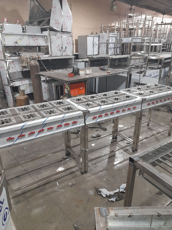 کته پز صنعتی استیل درخشان تجهیزات آشپزخانه صنعتی